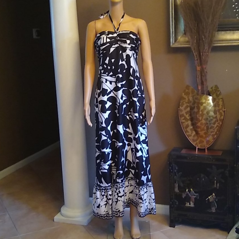 White House Black Market Halter Dress